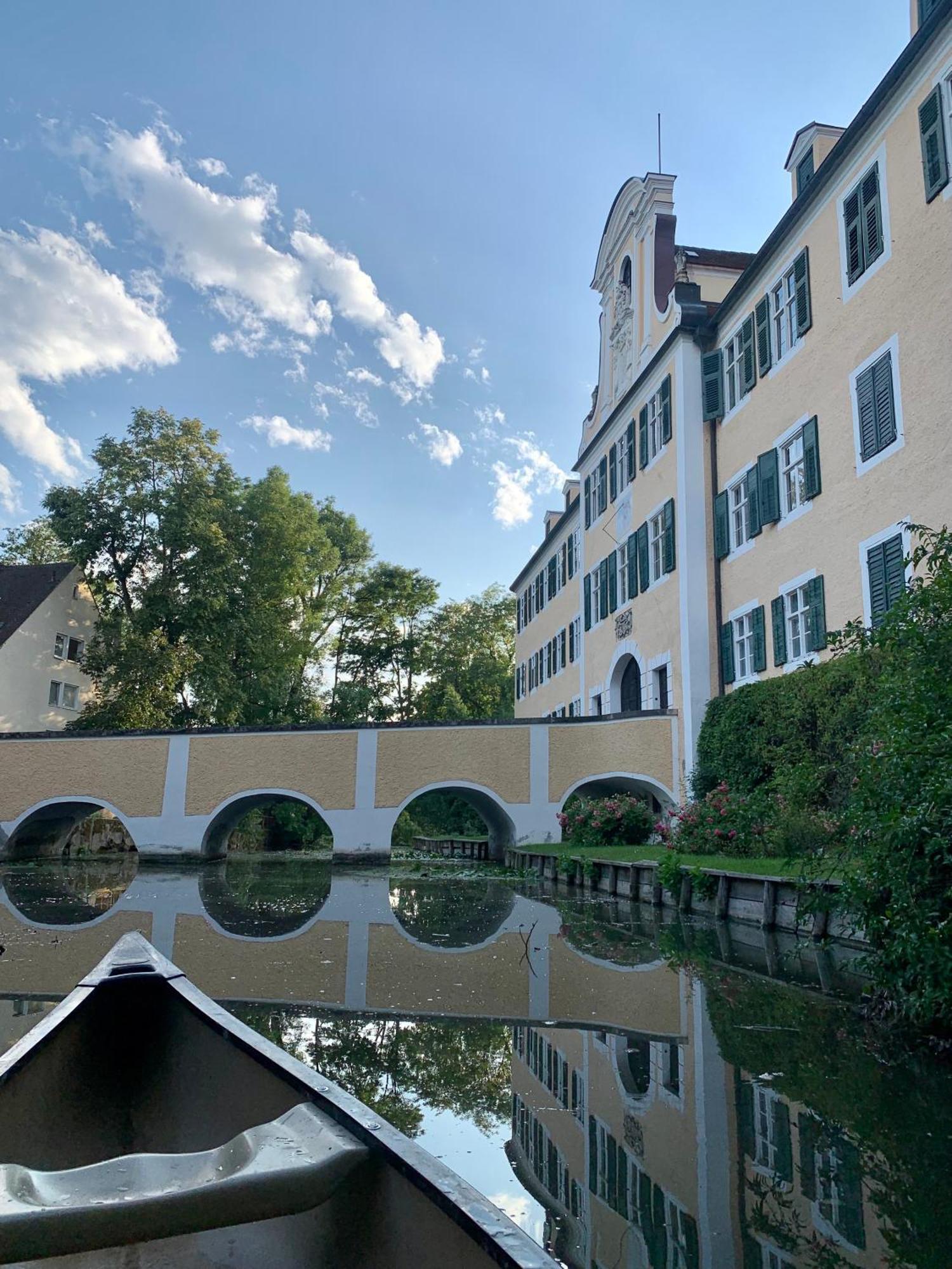 Wohnen Im Wasserschloss Sandizell Schrobenhausen Exterior foto
